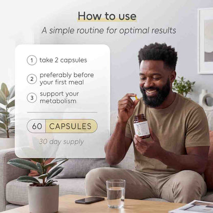 How to take Arbor Berberine+: 2 capsules daily with meals